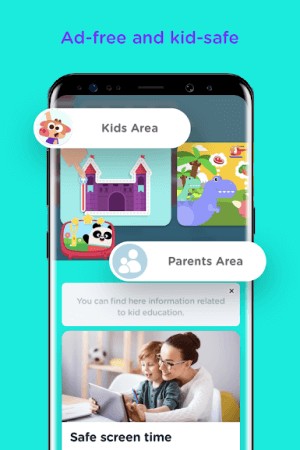 Không có quảng cáo và an toàn cho trẻ em