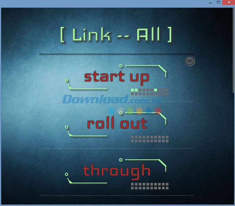 Chọn kiểu chơi trong Link All