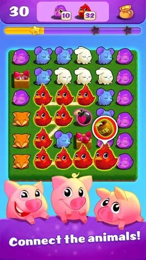 Nối các loài động vật giống nhau theo hàng để ăn điểm