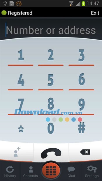 Linphone Video for Android