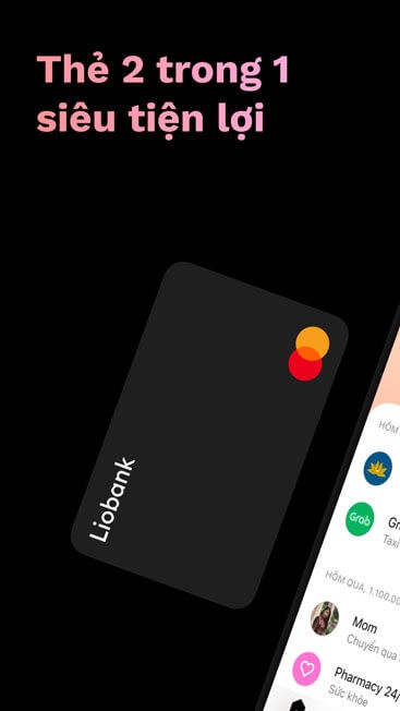 Thẻ 2 trong 1 siêu tiện lợi