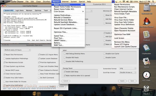 Lion Cache Cleaner for Mac