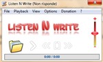 Listen N Write Free 1.20.0.1 - Phần mềm ghi âm chất lượng cao