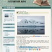 Literature Blog Template - Mẫu Chủ Đề Văn Học