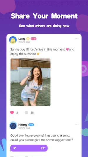 Chia sẻ khoảnh khắc của bạn