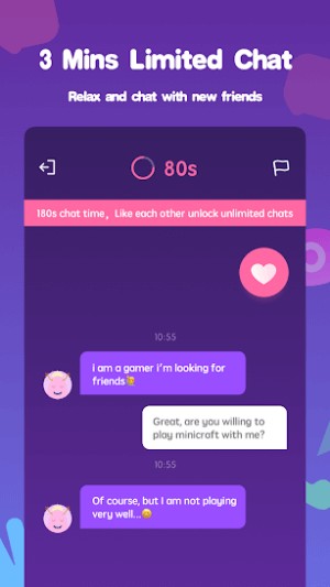 Chat trong vòng 3 phút