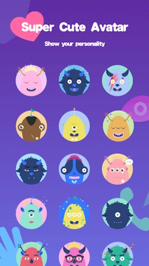 Rất nhiều avatar cute cho bạn lựa chọn