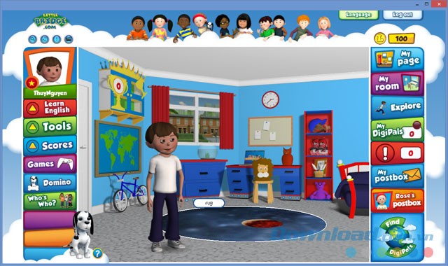 Học từ trong My Room