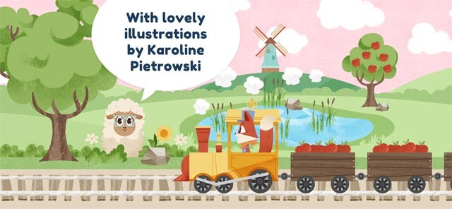 Little Fox Train Adventures có đồ họa tuyệt đẹp