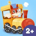 Little Fox Train Adventures iOS 1.01 - Game phiêu lưu tàu hỏa cho bé