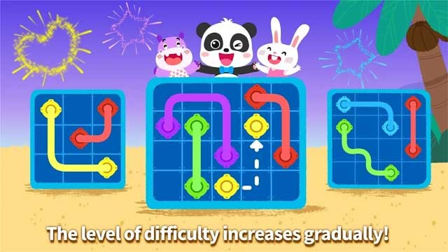 Độ khó của các level trong Little Panda Brain Trainer for Android sẽ dần dần cao lên