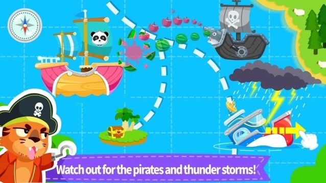 Thận trọng với cướp biển và gió bão