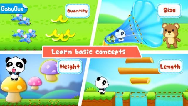 Bé học cách sắp xếp đồ vật theo thứ tự trong game mô phỏng Little Panda Organizing