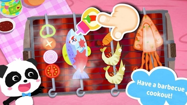 Nấu đồ ăn yêu thích ngoài trời