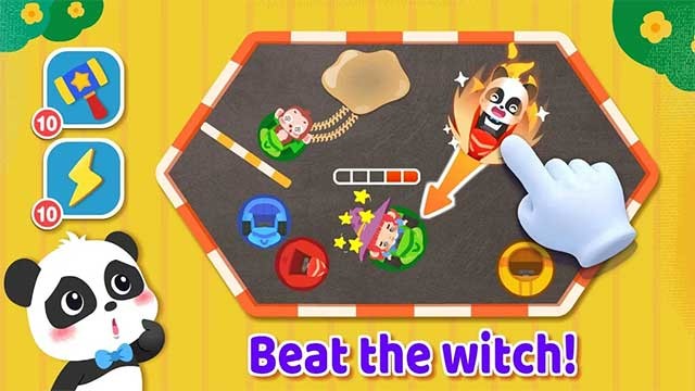 Đánh bại phù thủy để giải cứu bạn bè của bé