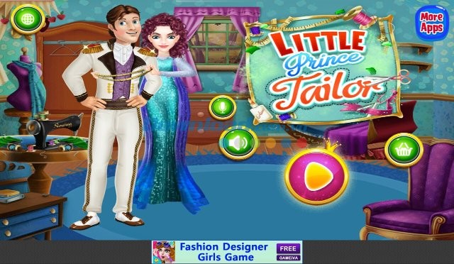 Giao diện game Little Prince Tailor