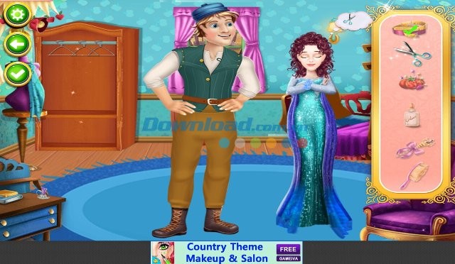 Thiết kế trang phục cho hoàng tử trong Little Prince Tailor cho Android