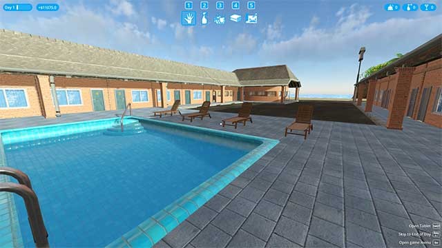 Mở khóa bể bơi để khách thư giãn và kiếm thêm lợi nhuận