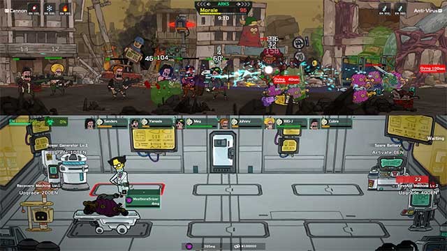 Live Hard, Die Hard là game chiến thuật chiến đấu với Alien vui nhộn