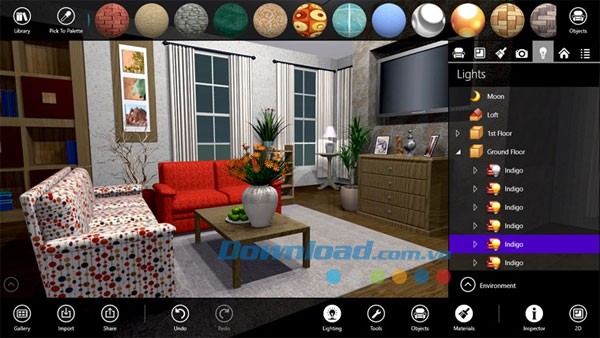 Live Interior 3D Free cho Windows 8