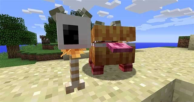 Living Chest Mod 1.12.2 đưa vào thế giới Minecraft một người bạn đồng hành mới