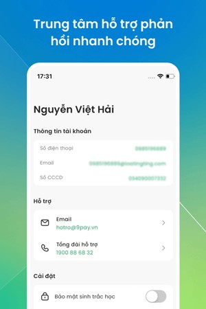 Hỗ trợ phản hồi nhanh chóng
