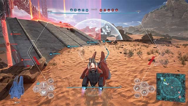 Game lấy bối cảnh thế giới tương lai đầy chiến tranh