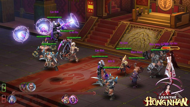 Một pha PK cực ấn tượng trong Loạn Thế Hồng Nhan