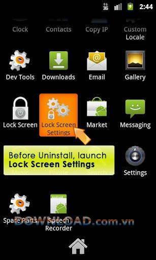 Lock Screen App for Android
