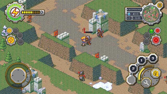 Chung vai chiến đấu cùng hệ thống phòng thủ của bạn trong Lock's Quest