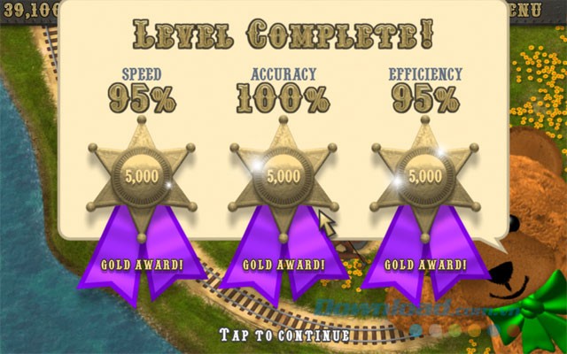 Huy chương khi kết thúc bàn chơi