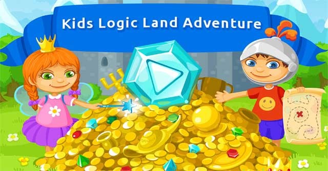 Giúp Jack và Alice tìm kiếm kho báu ở vùng đất Tư Duy trong game Logic Land