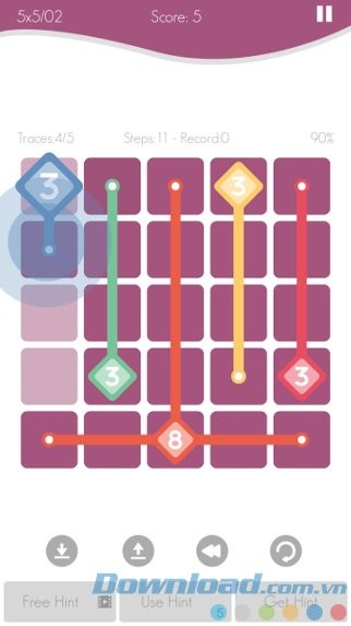 Game nối điểm kiểu mới