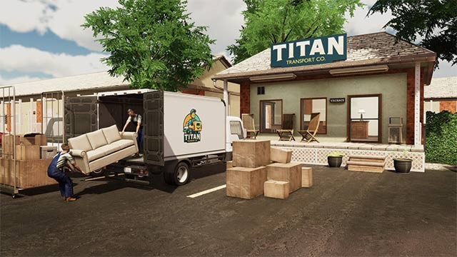Quản lý công ty vận tải hàng hóa trong game Logistics Tycoon Simulator