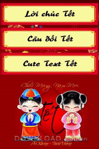 Lời chúc Tết Việt Nam for Android