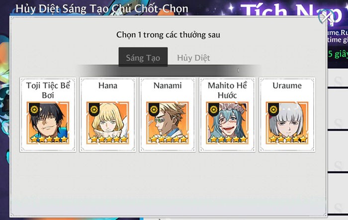 Hệ thống nhân vật chuẩn nguyên tác với nhiều skin độc đáo