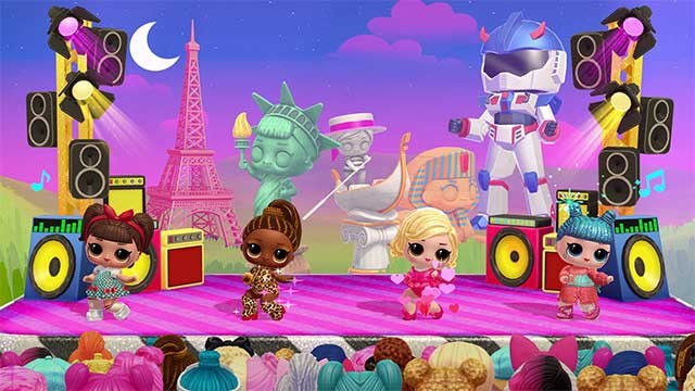 Trưng bày bộ sưu tập búp bê LOL Surprise của bạn trong các buổi diễn thời trang