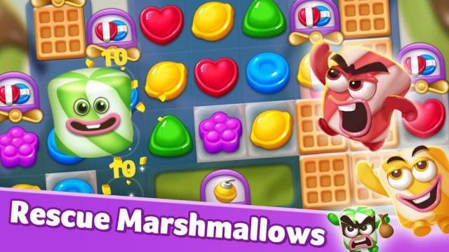 Cứu các nhân vật Marshmallow vui nhộn