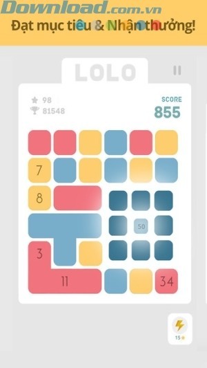 đạt mục tiêu và nhận thưởng