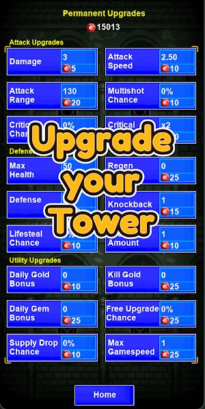 Nâng cấp tháp của bạn