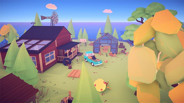 Lonefarm tái hiện cuộc sống bình yên, nhẹ nhàng thư giãn trên hòn đảo vắng