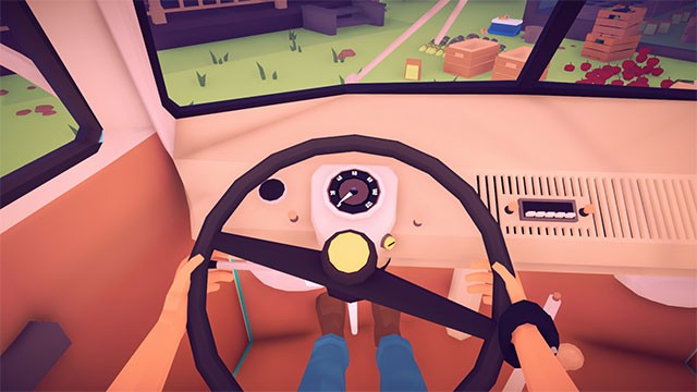 Chiếc xe van sẽ đồng hành cùng bạn trong suốt thời gian khám phá hòn đảo và những cư dân thú vị