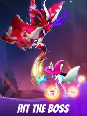 Tấn công trùm trong game Lonely Survivor