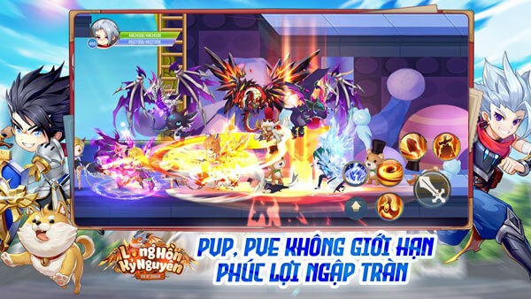 PVP, PVE Không Giới Hạn – Phúc Lợi Ngập Tràn