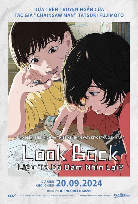 Poster phim Look back: Liệu ta có dám nhìn lại