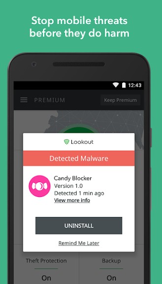 Lookout Security & Antivirus cho Android ngăn chặn mối họa trước khi nó gây hại