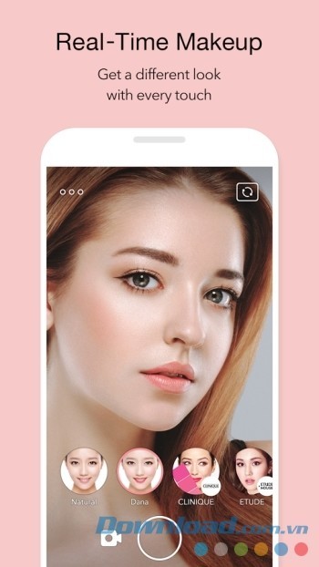 Các phong cách trang điểm khác nhau.