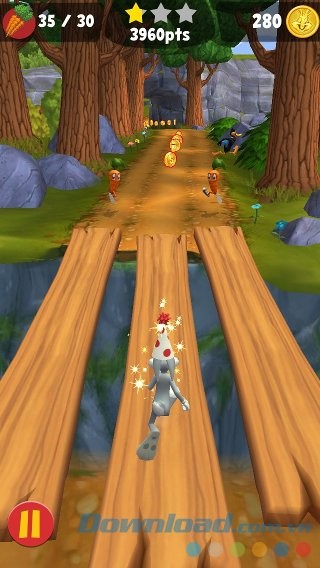 Đường chạy đầy thử thách