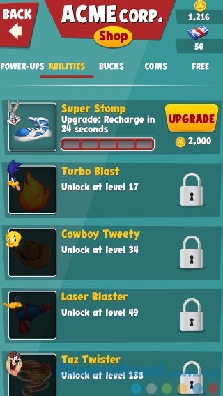 Nâng cấp năng lực