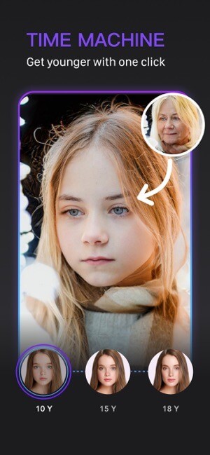 LoopArt giống như cỗ máy thời gian, biến bạn trở nên già hơn hoặc trẻ hơn